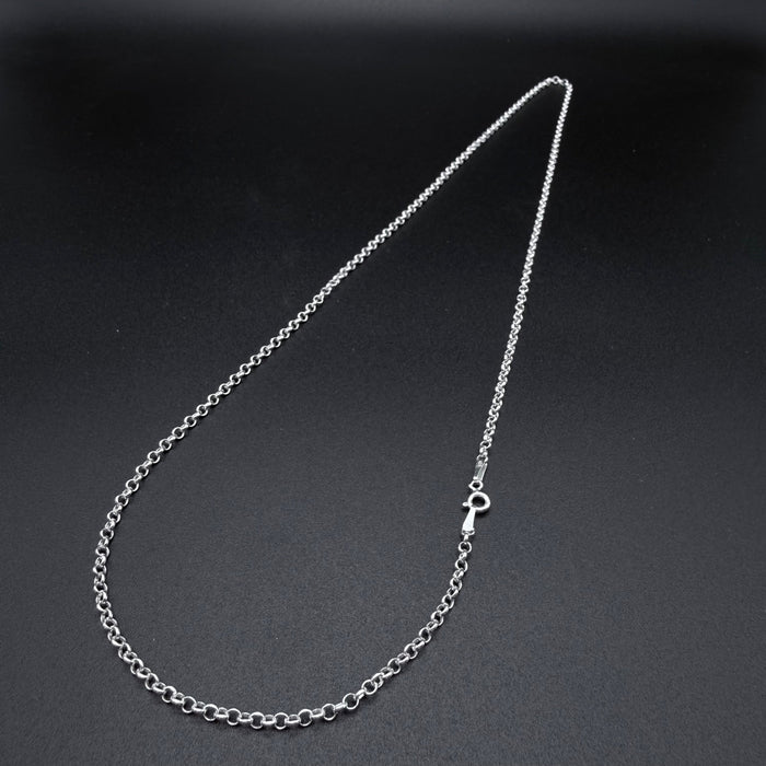 Cadena Rolo 3mm - Plata 925 Italy