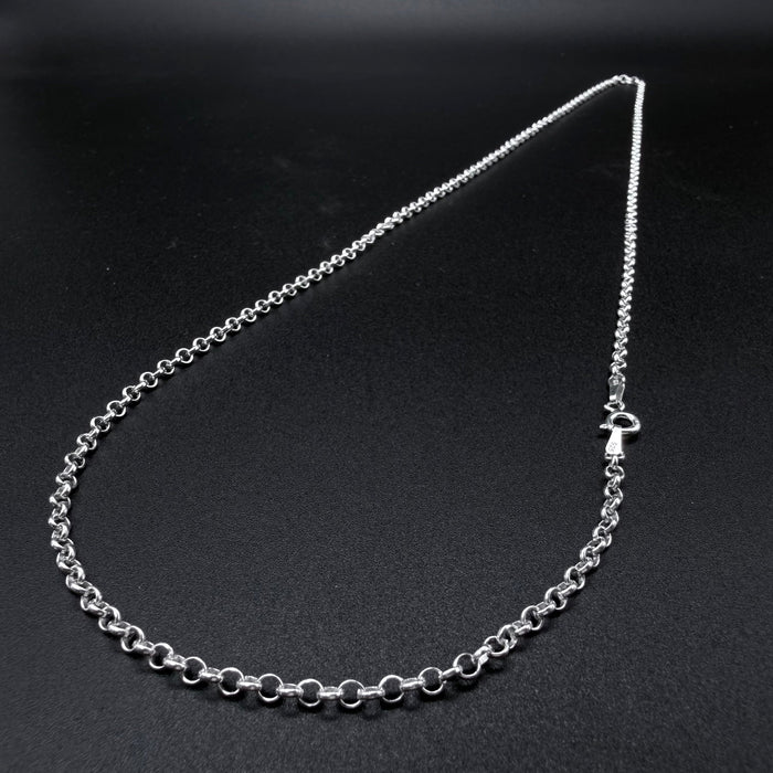 Cadena Rolo 3mm - Plata 925 Italy