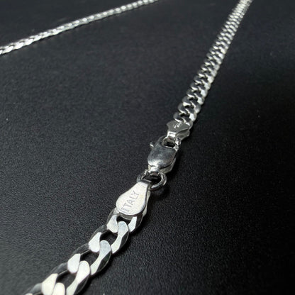 Cadena Grumet 4mm - Plata 925 Italy