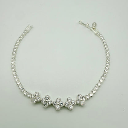 Pulsera Tennis Flores Eternas
