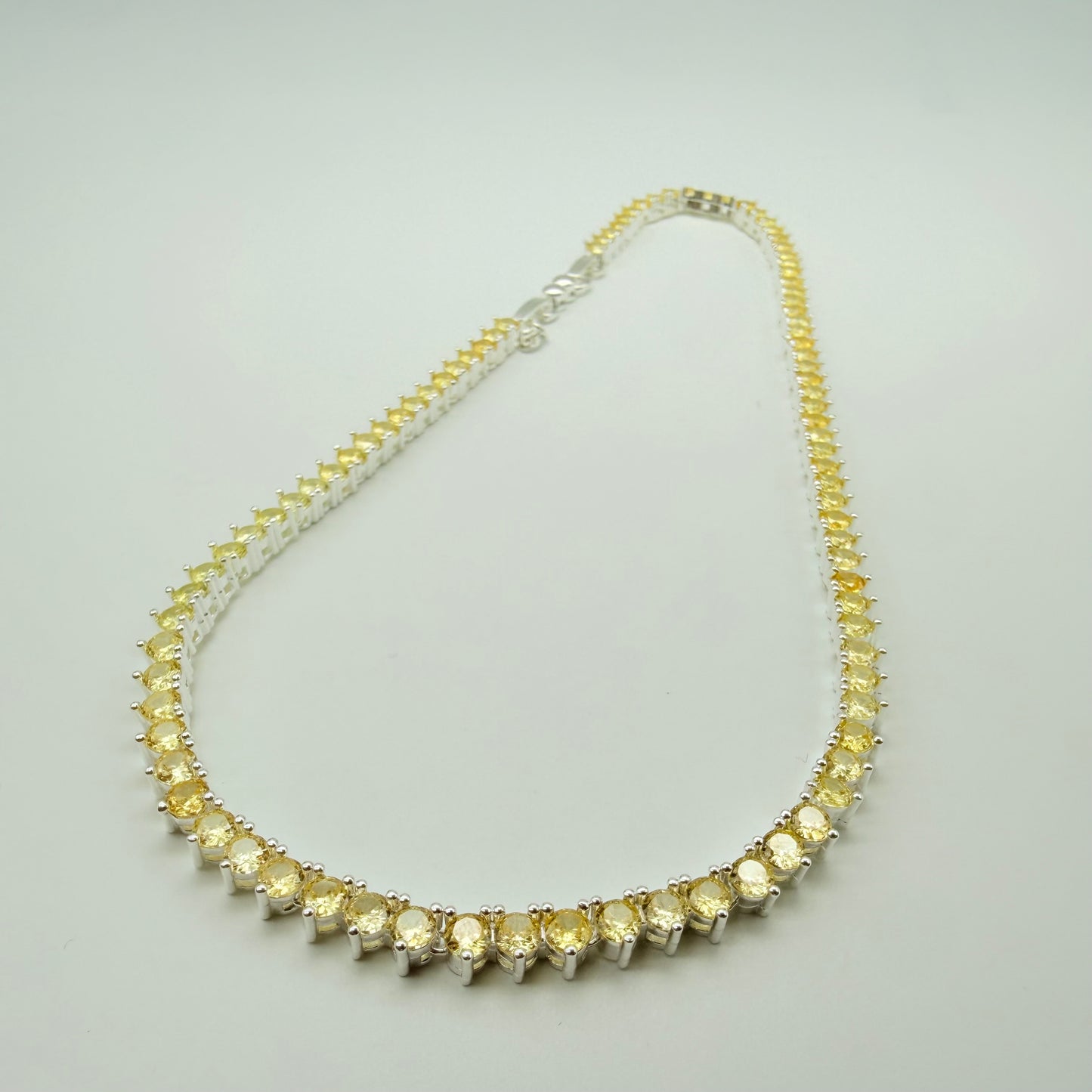 Collar Gotas de Luz circones amarillos