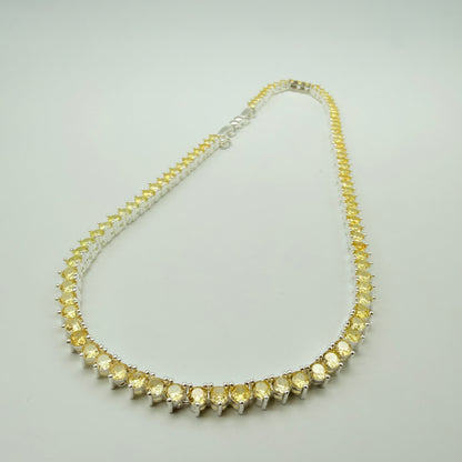 Collar Gotas de Luz circones amarillos