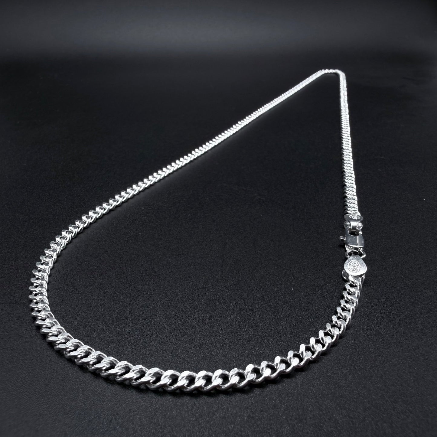 Cadena Cubana Plata 925 - 4mm – Silver Ice 04