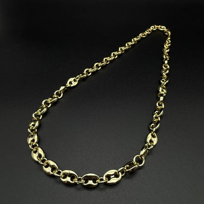 Cadena Gucci Inflada Oro