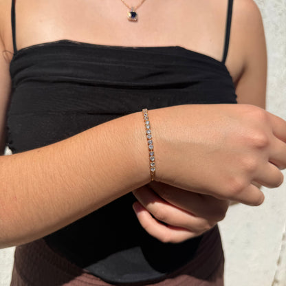 Pulsera Lazos de Amor - Oro Rosa – Silver Ice 04