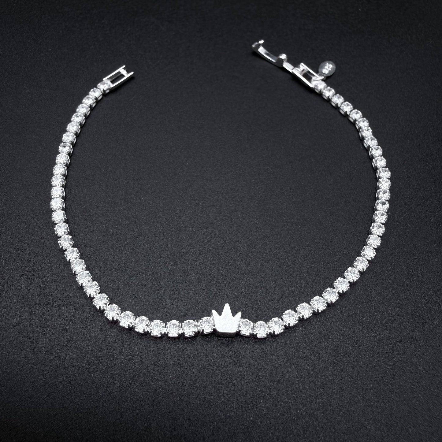 Pulsera Tennis Corona 2mm
