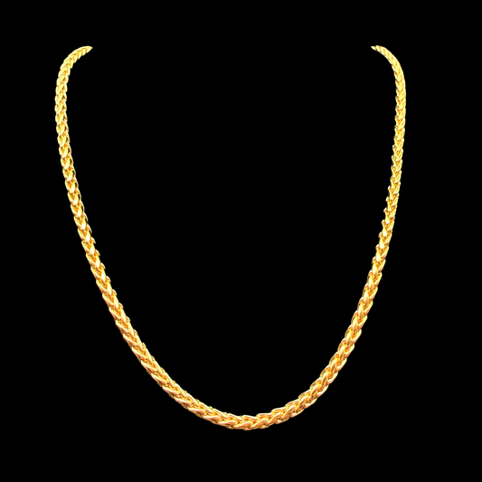 Cadena Escama de Dragon Oro –  4mm