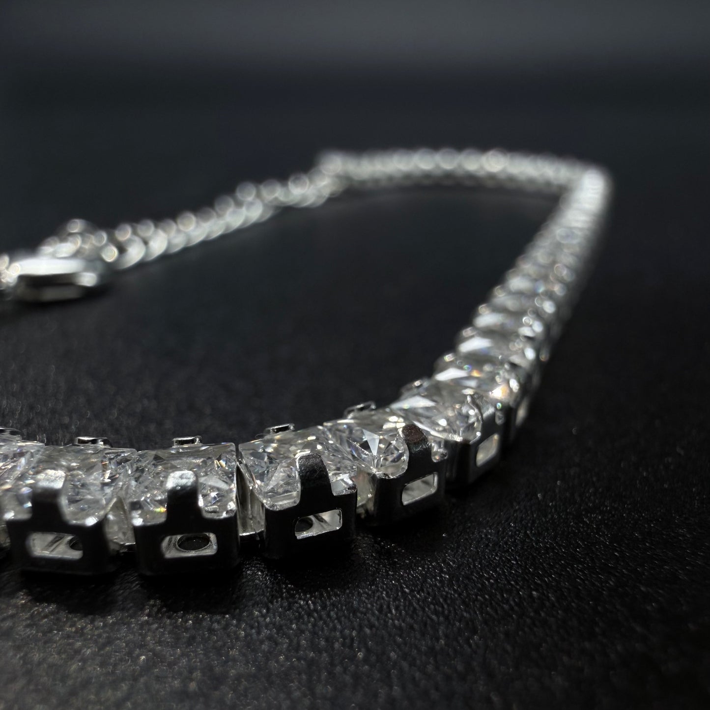 Pulsera Tennis Ajustable Plata 925 - 3,8 mm