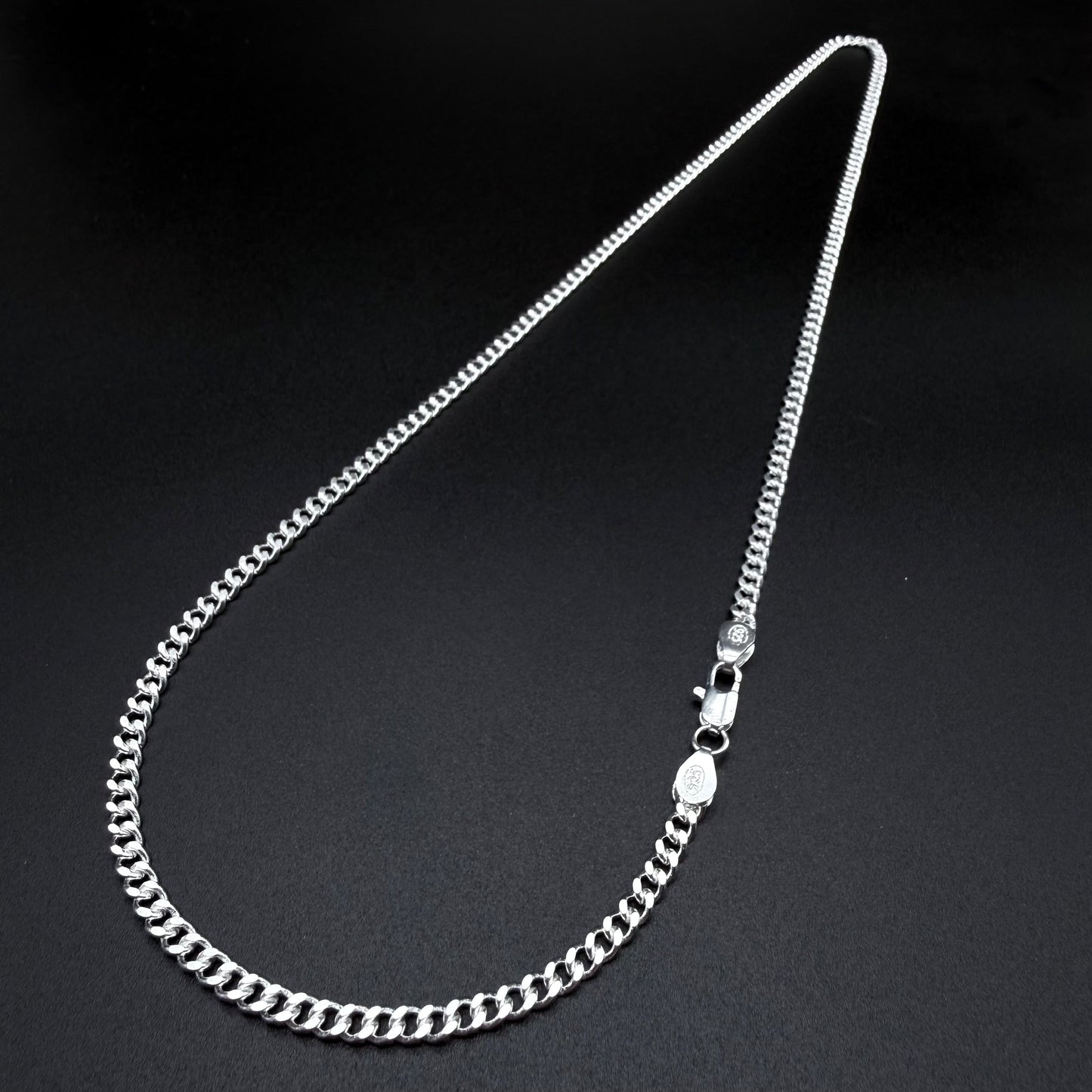 Cadena Cubana Plata 925 - 4mm – Silver Ice 02