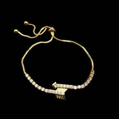 Pulsera Flechas Oro