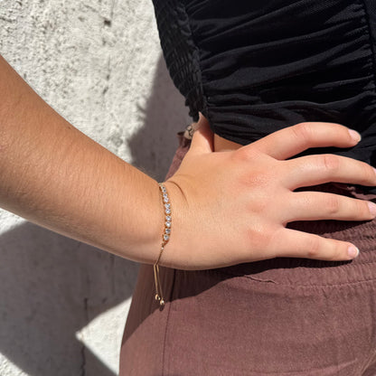 Pulsera Lazos de Amor - Oro Rosa – Silver Ice 05