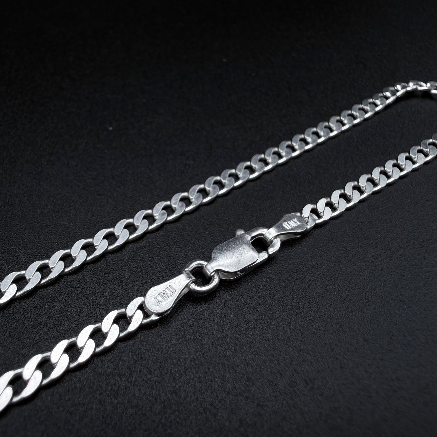 Pulsera Cubana 3mm - Plata 925 Italy