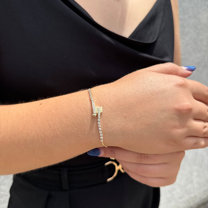 Pulsera Flechas Oro