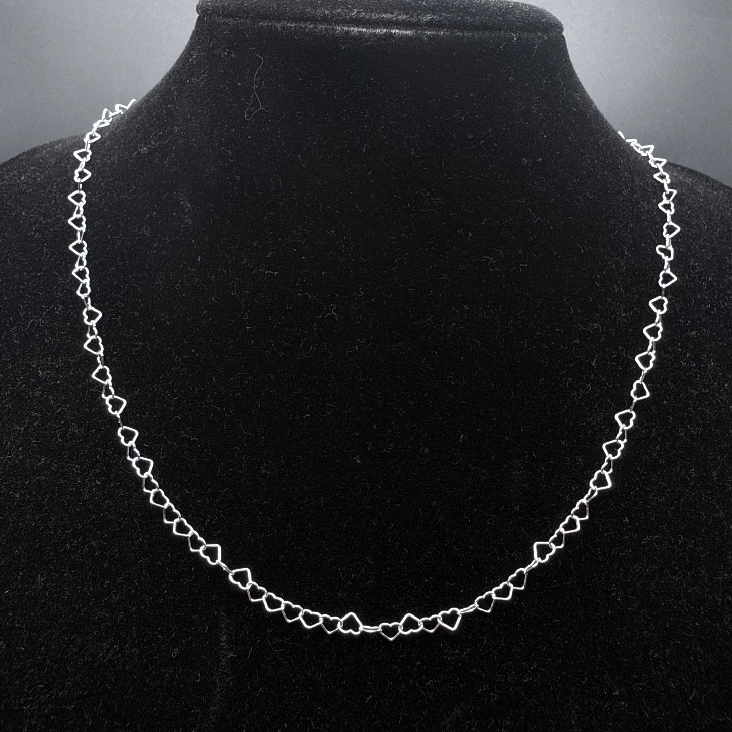 Cadena Corazones 3mm - Plata 925 Italy