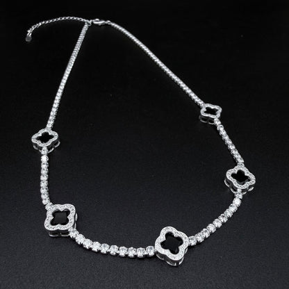 Collar Van Cleef micro circones negros