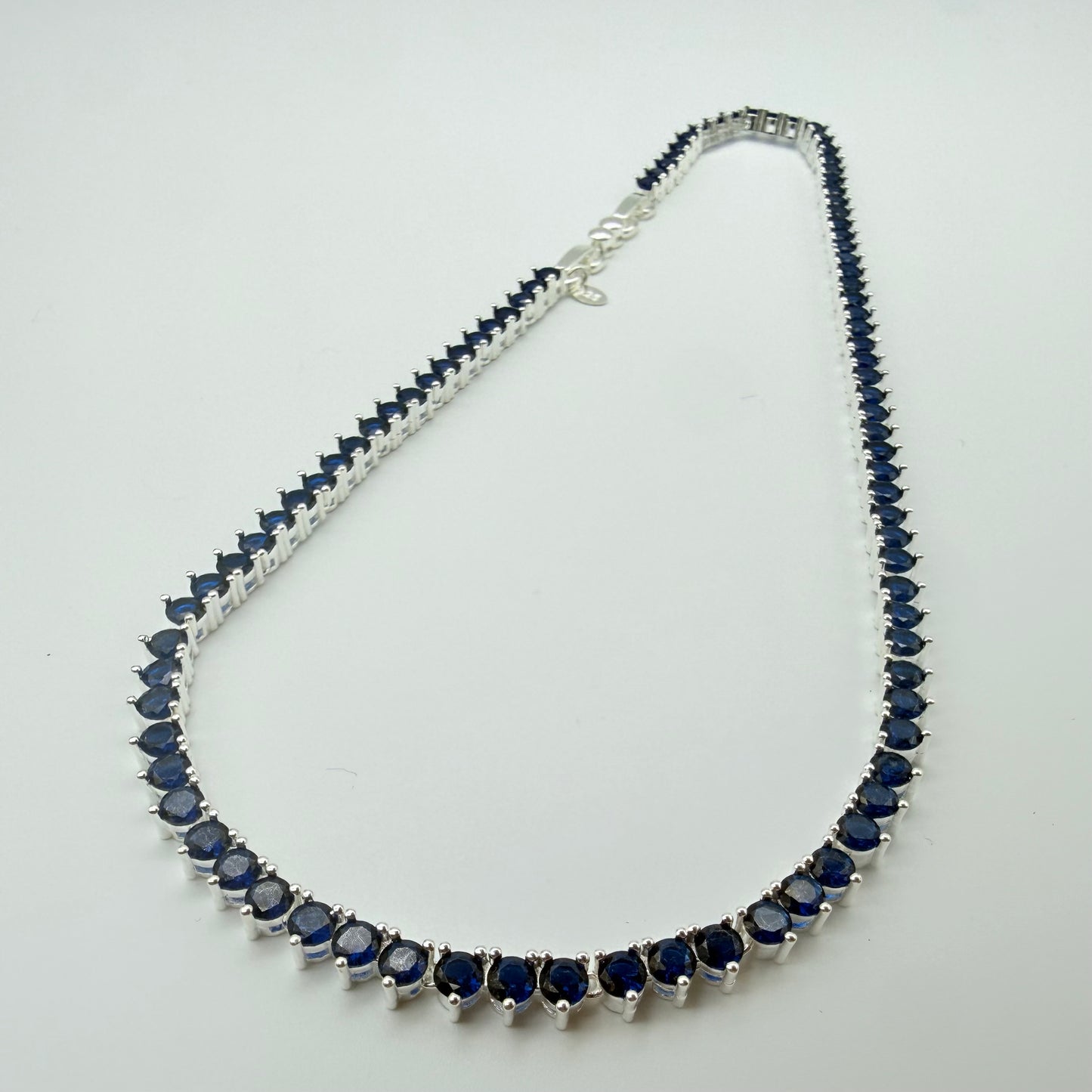 Collar Gotas de Luz circones azules