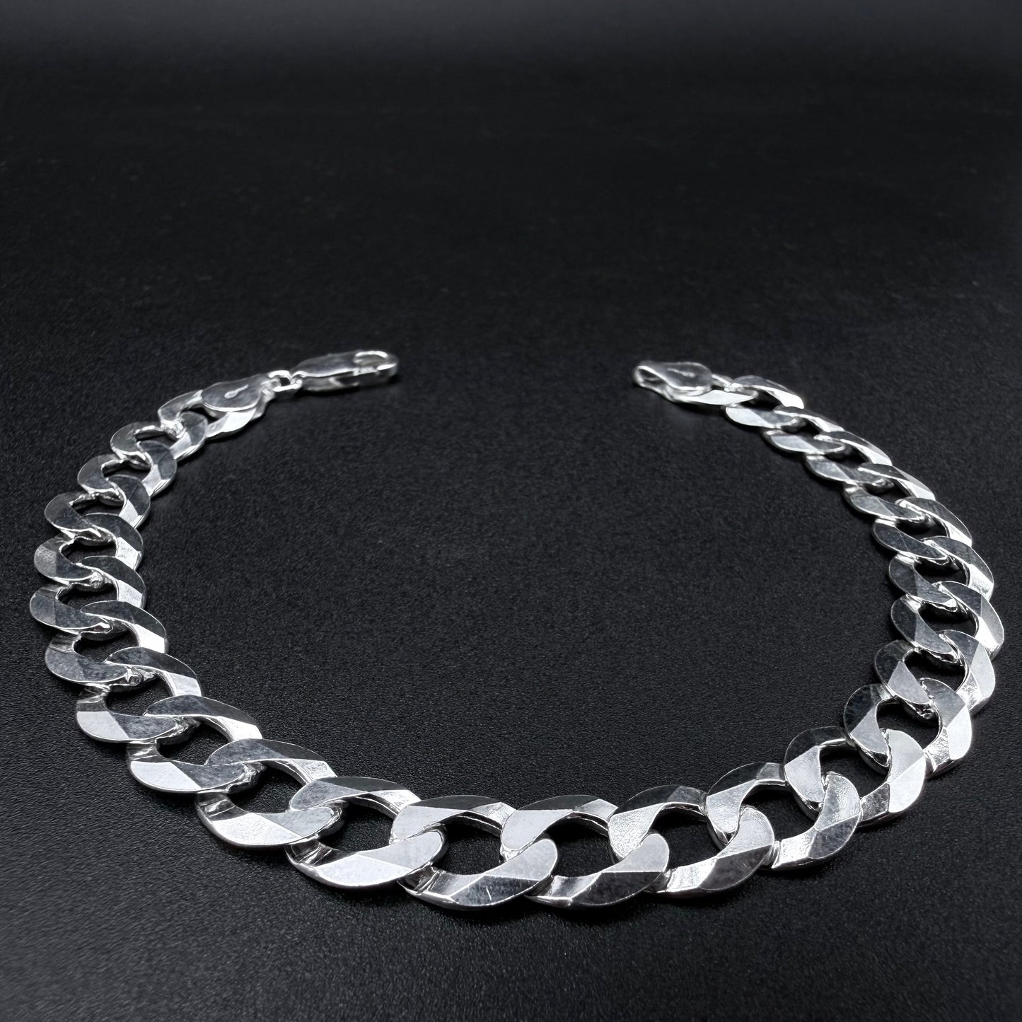Pulsera Cubana 9mm - Plata 925 Italy