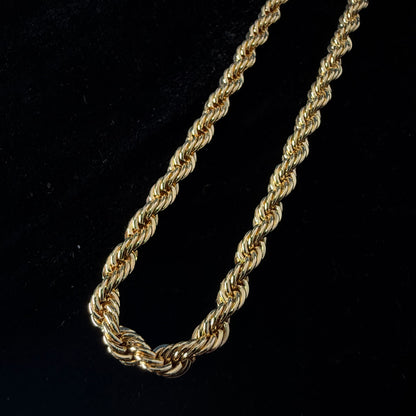 Cadena Turbillón Oro – 5 mm