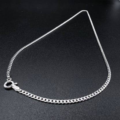 Cadena Cubana 2mm - Plata 925 Italy