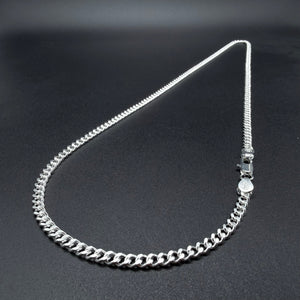 Cadena Cubana Plata 925 - 4mm