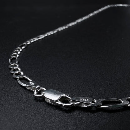 Cadena Fígaro 4mm - Plata 925 Italy – Silver Ice 01