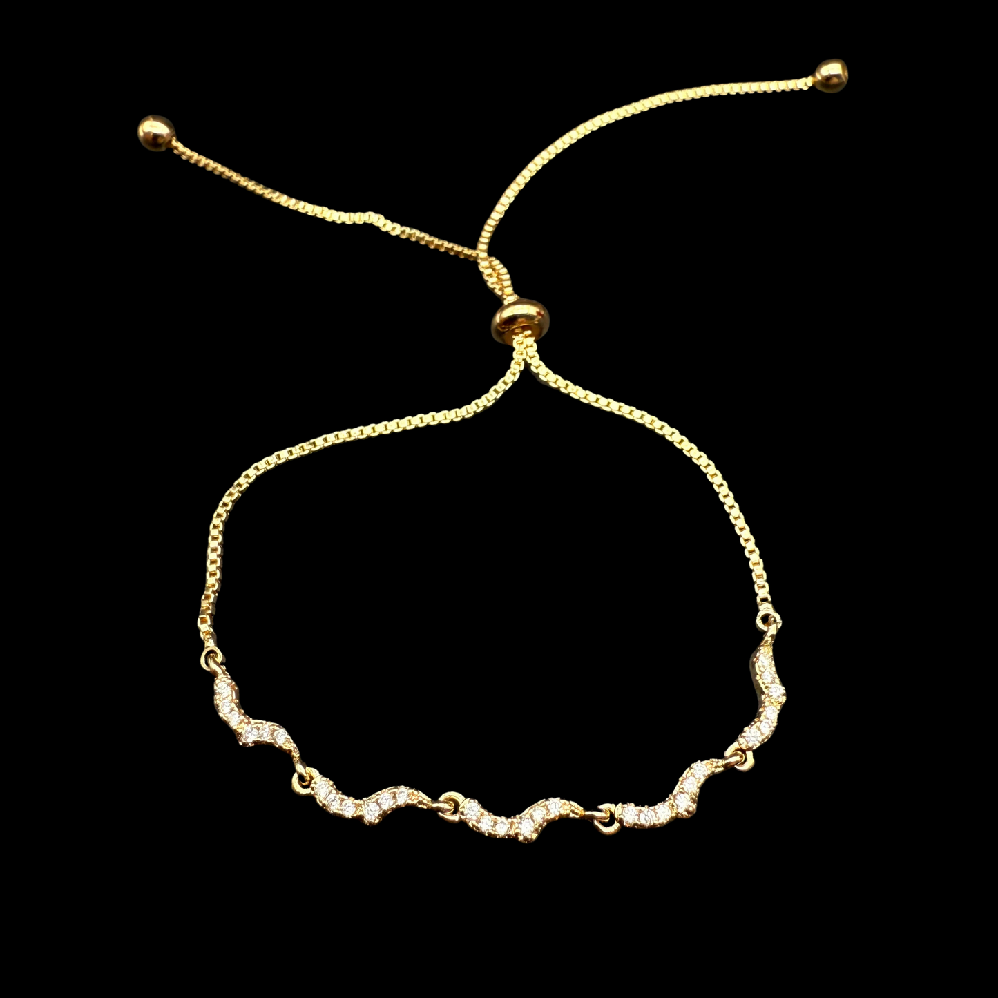 Pulsera Coral Oro