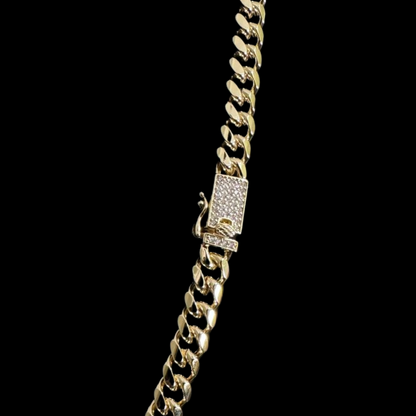 Cadena Cubana Oro – 62 cm x 8 mm