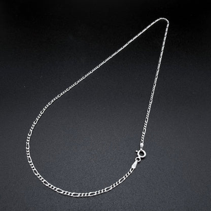 Cadena Fígaro 2mm - Plata 925 Italy