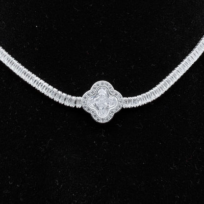 Collar Van Cleef micro circón