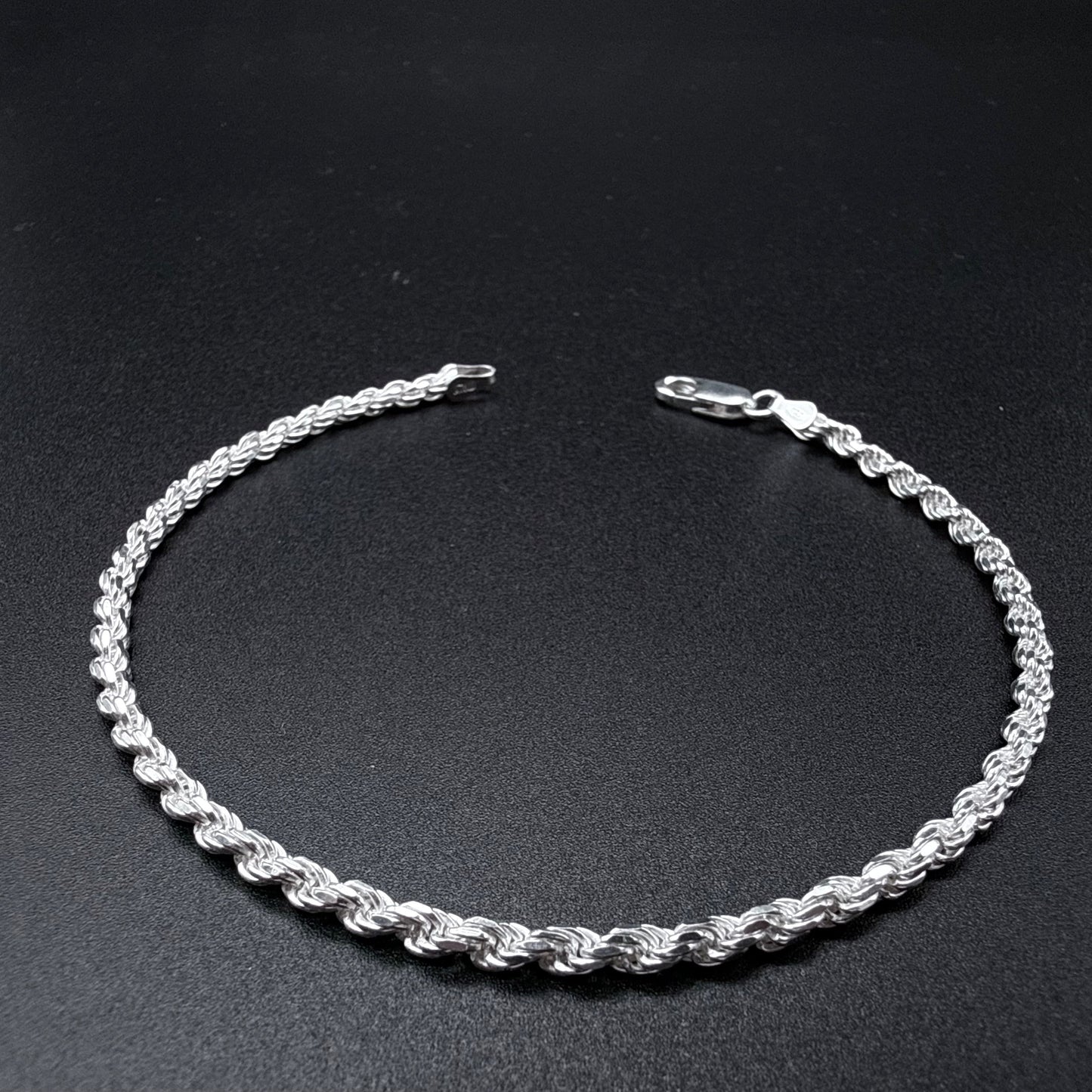 Pulsera Turbillon 3mm - Plata 925 Italy
