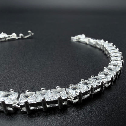 Pulsera Ice Cube 5mm Plata 925