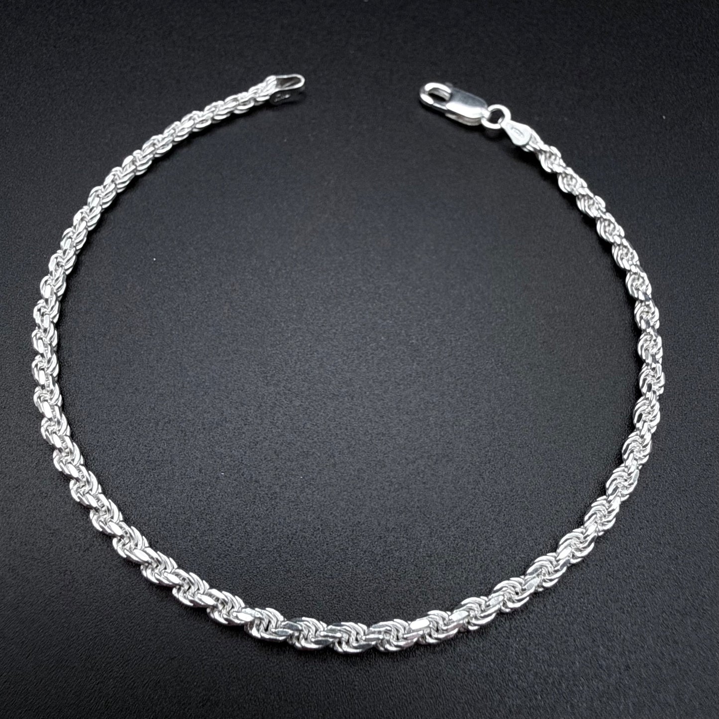 Pulsera Turbillon 3mm - Plata 925 Italy