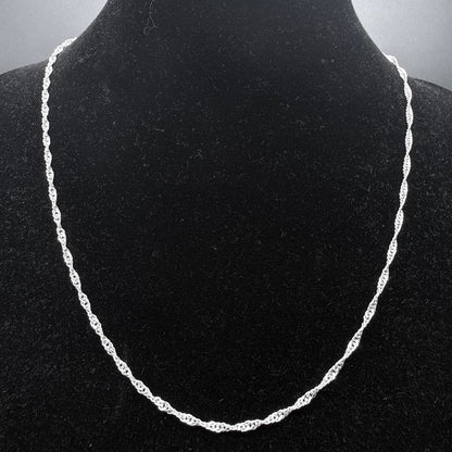 Cadena Singapur 2mm - Plata 925 Italy