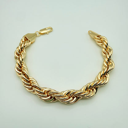 Pulsera Turbillón Oro – 11 mm