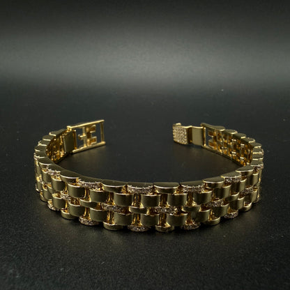 Pulsera Titan Diamond Oro  – 11mm