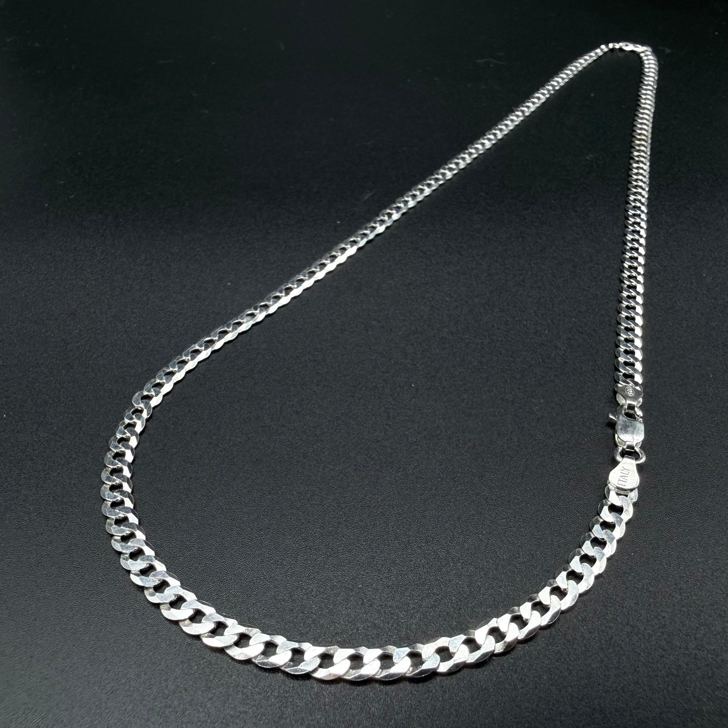 Cadena Grumet 4mm - Plata 925 Italy