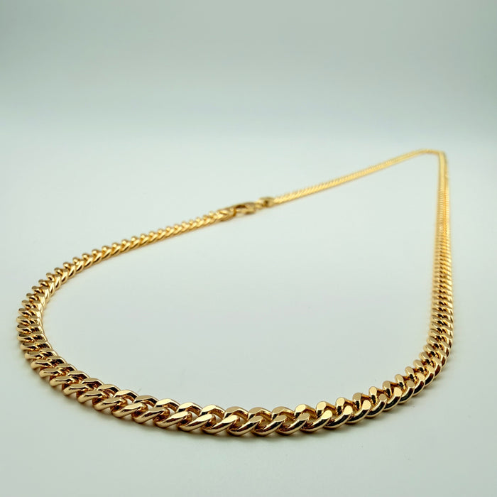 Cadena Cubana Oro – 4mm