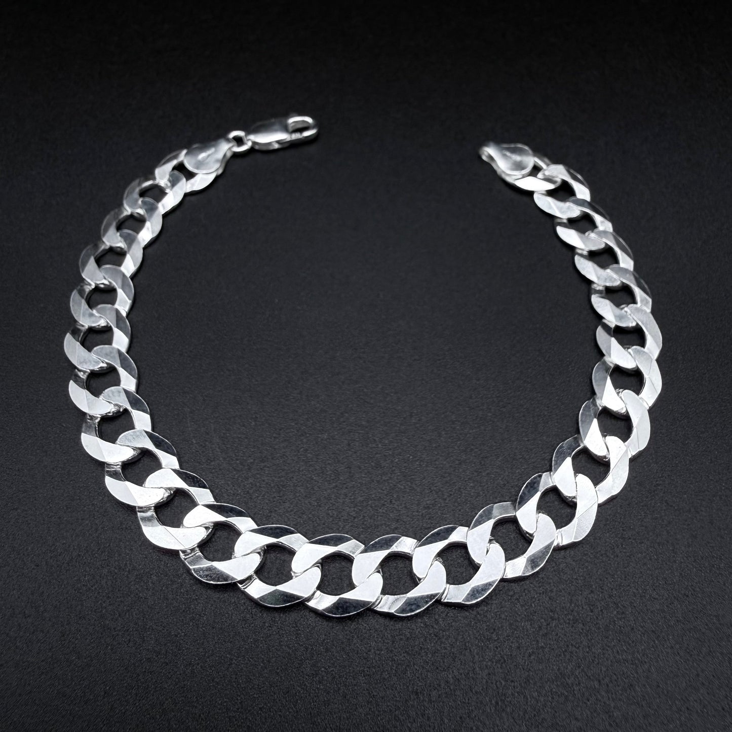 Pulsera Cubana 9mm - Plata 925 Italy