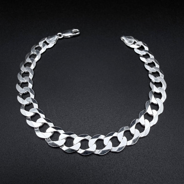 Pulsera Cubana 9mm - Plata 925 Italy