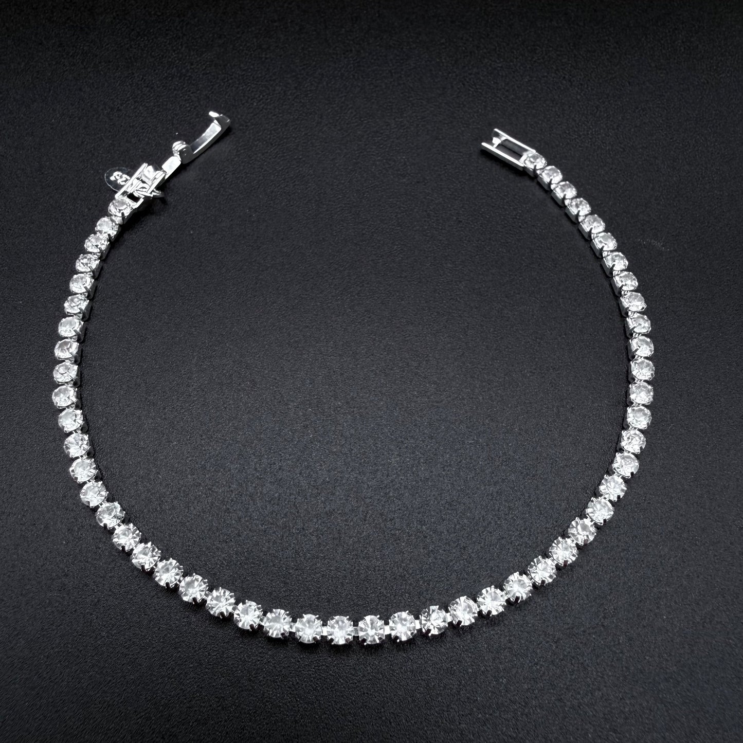 Pulsera Tennis con Circones  3mm
