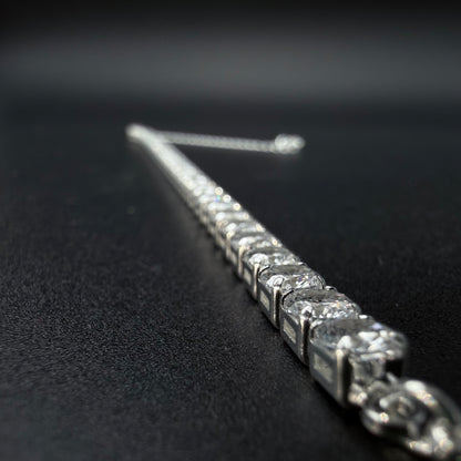 Pulsera Tennis Ajustable Plata 925 - 4,2mm