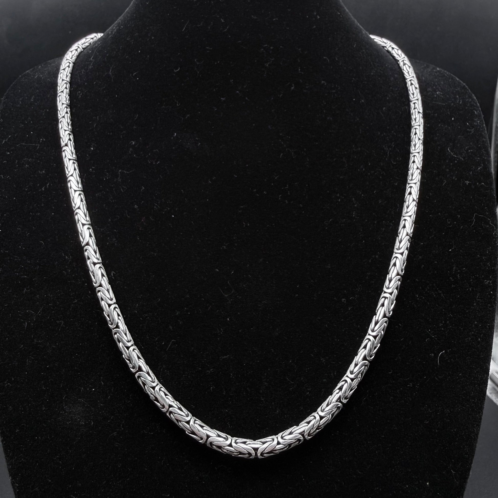 Cadena Camino del Inca 4mm - Plata 925 Italy – Silver Ice 04
