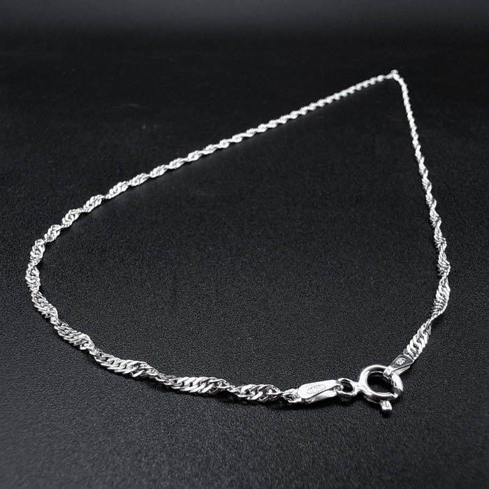 Cadena Singapur 2mm - Plata 925 Italy