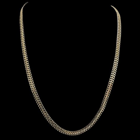 Cadena Tejido Chino Oro – 60 cm