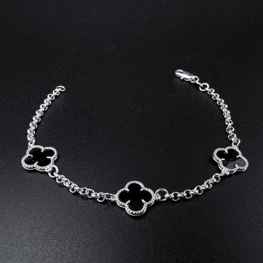 Pulsera Van Cleef Negra