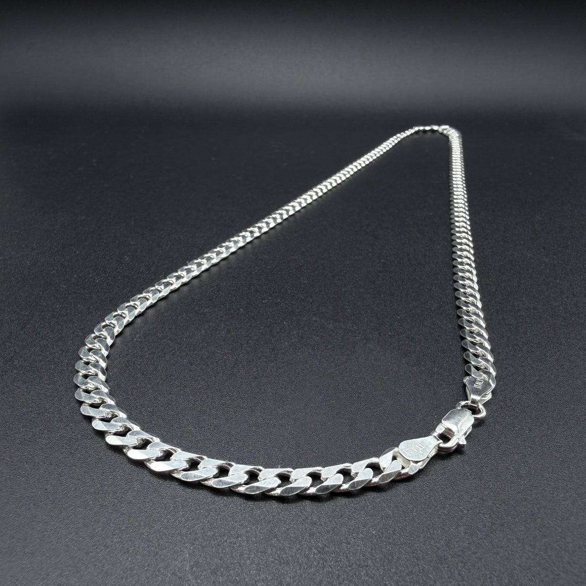 Cadena Cubana 5,5mm - Plata 925 Italy