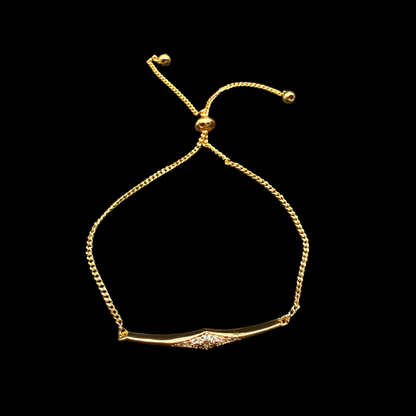 Pulsera Cuadrados Oro