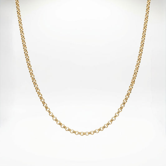 Cadena Doble Rolo Oro – 2 mm