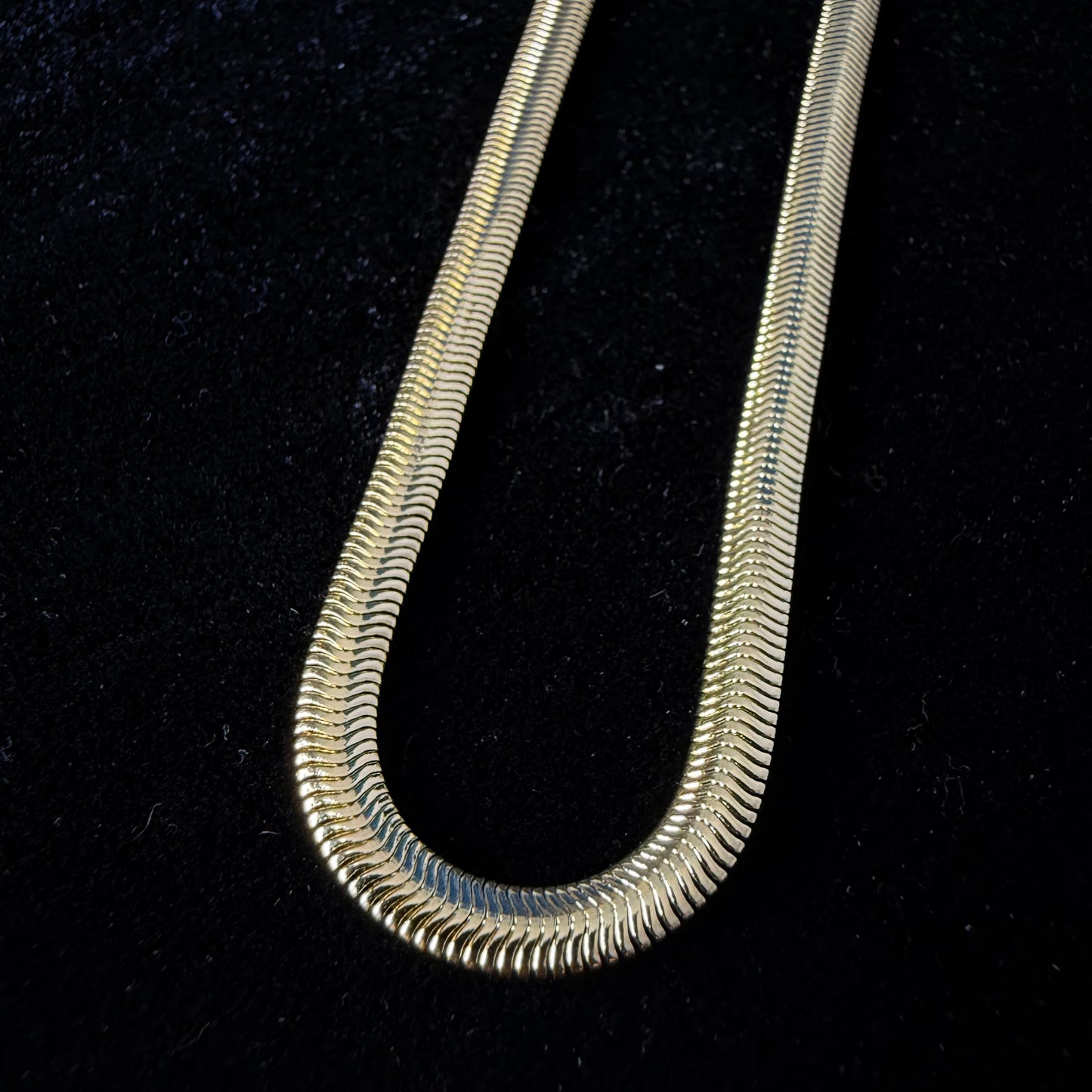 Cadena Serpiente Oro – 4 mm