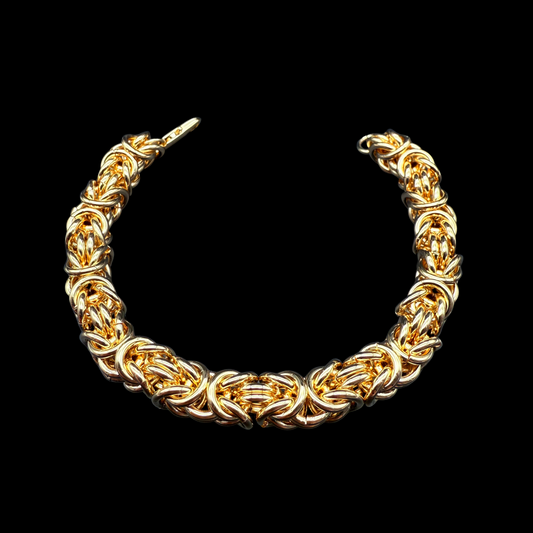 Pulsera Camino del Inca Oro – 10 mm